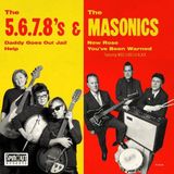 Japan Spinout Nuggets The 5.6.7.8's & The Masonics - Daddy Goes Out Jail | New Rose (7" Single)