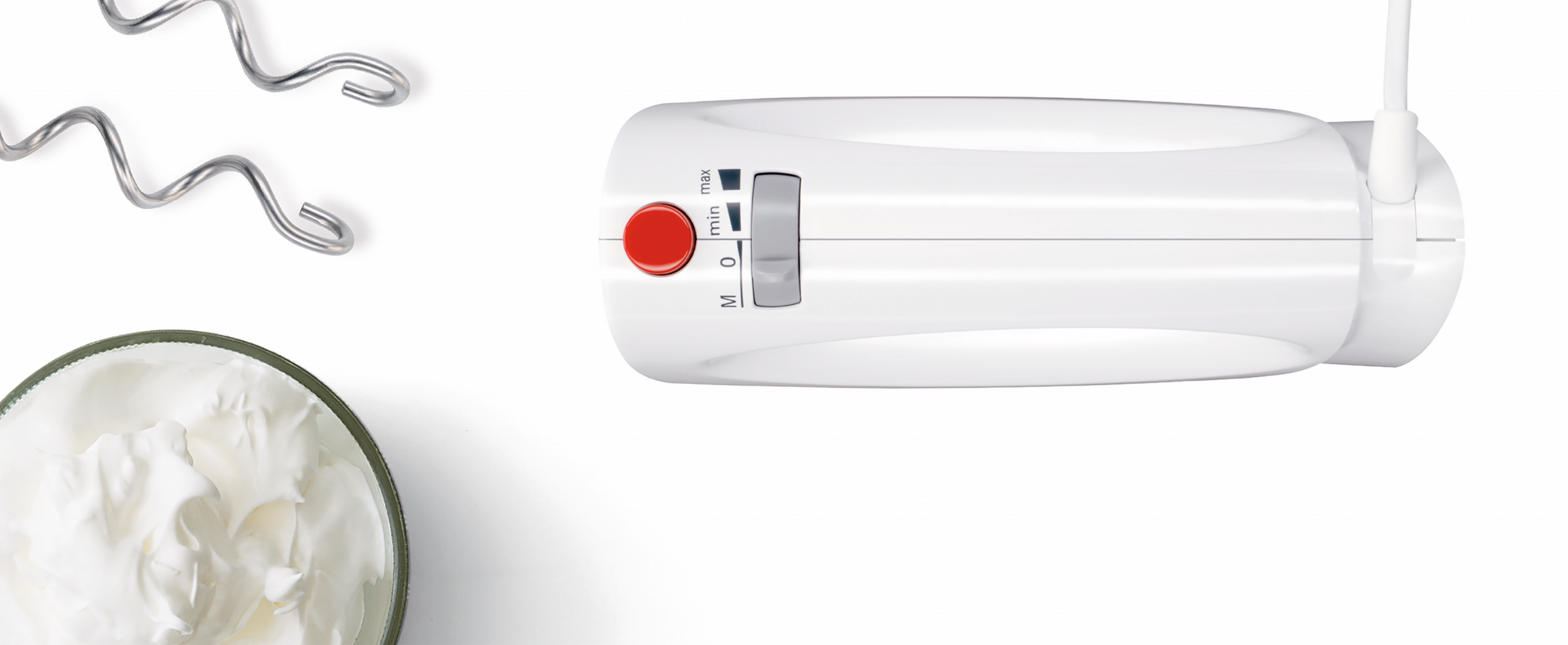 Bosch MFQ3010 Handmixer - 300W - Wit