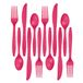 Creative Converting Set de couverts en plastique - 96 Pièces - Rose - Réutilisable