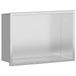 vidaXL Douche Niche Zilver 30 x 20 x 9.5 cm Roestvrij staal