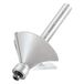 Trend Professioneel Lager Geleide Afkantfrees, 1/4 Inch Schacht, 45 Graden, 31.8Mm Snijdiameter, 12Mm Snijlengte, Hardmetalen Punt (Tct), 46/37X1/4Tc