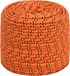 vidaXL Multifunctioneel touw 6 mm 25 m Oranje PP 240 kg Max. belasting