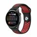 By Qubix Qubix Sport Edition siliconen band - Zwart + rood - Geschikt voor Huawei Watch 5 - 46mm