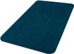 Urban Living Badkamerkleedje/badmat tapijt - memory foam - donkerblauw - 50 x 80 cm - anti slip