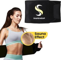 Shapewear Zweetband Buik - Waist Trainer - Zwart - One size