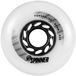 Powerslide Spinner 4 unités roue blanc 76 mm / 88A