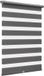 Ensemble de volets roulants doubles - sans perçage - 1 pièce - gris foncé - 50x150 cm