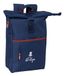 El Pulpo Sac à dos avec rabat pour ordinateurs portables de 39,6 cm (15,6 pouces), idéal pour différents âges, confortable et polyvalent, qualité et durabilité, 28 x 13 x 42 cm, Bleu foncé, M, Décontracté