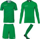 Uhlsport Prediction Bundle Keeperset Heren - Groen / Wit | Maat: M