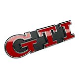 Volkswagen 5G0853679PWYR Originele VW GTI Chrome Grille Badge Embleem, Zilver Rood