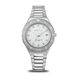 Bering 18936-704 Polshorloge Dames Kwarts Zilverkleurig Staal Wit 36mm 10 ATM