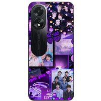 Maniacase Etui Oppo A38 BTS CONCEPT VIOLET