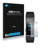 Savvies 6x Protection d'écran compatible avec Huawei Band 4 Pro - Ultra Clair