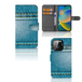 B2Ctelecom Apple iPhone 14 Pro Wallet Case met Pasjes Jeans