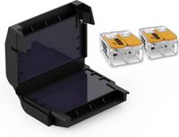 CellPack 410358 EASY-PROTECT/522 Gelbox voor verbindingsklemmen Flexibel: 0.5-6 mm² Massief: 0.5-6 mm² 1 stuk(s) Zwart