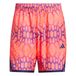 ADIDAS PERFORMANCE Short de sport 'Crazy Lite' bleu foncé / lilas / orange / rose clair