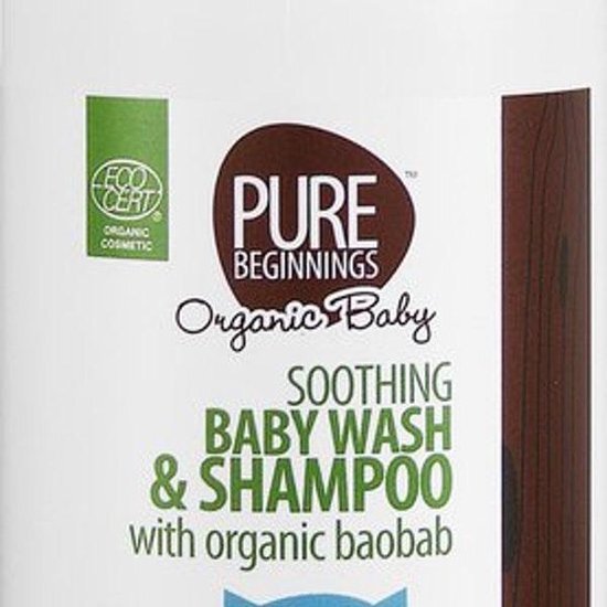 Pure Beginnings Soothing Baby Wash & Shampoo with organic baobab