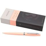 Inoxcrom Prime Spices Pink Salt Ballpoint Pen, 1 mm, Stainless Steel, Light Pink