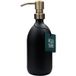 Distributeur noir pompe en acier inoxydable
