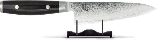 Yaxell Ran Koksmes 15.5 cm - VG10 Damaststaal - Zwart/Zilver