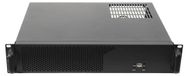 Icecat boîtier de serveur rack 2U - Tour complète Mini-ITX - Boîtier très compact de 35 cm - Prend en charge l'alimentation ATX - Boîtier en acier - Éclairage RVB fixe