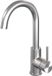 Brauer Brushed Carving robinet de sculpture avec bec rond et tige ronde nickel