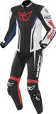 Berik Monza Zwart Wit Rood Blauw 1-Delig Motorpak - Racepak