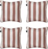 Madison Sierkussen Amora Bruin 50x50x10cm Set van 4