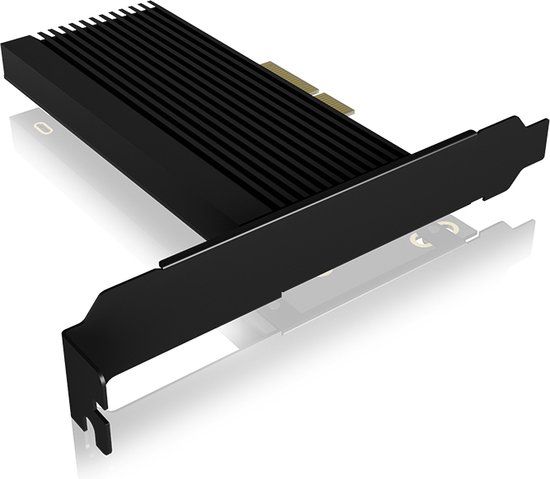 ICY BOX IB-PCI208-HS Interfacekaart - M.2 - Zwart