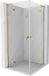 Mexen Mist-H L Duo douchecabine scharnierend 90 x 90 cm, transparent, or