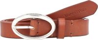 Marc O'Polo Leren Riem Elly Belt W80 Classic Cognac Bruine