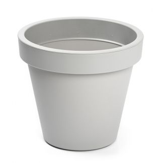 Ecken & Kanten Bloempot - Ø 25 centimeter (Grijs)
