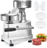 Vevor Commerciële Burger Patty Maker 13cm Hamburger Beef Patty Maker Heavy Duty Food Grade Rvs Burger Press Keuken Vlees Shaper