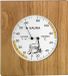 TFA Dostmann Analoge sauna-thermo-hygrometer, met eiken frame, hittebestendig