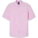 OLYMP Casual Regular Fit Linnen Overhemd lichtroos, Effen