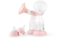 Neno Bella Twin Elektrische Borstkolf - Roze - 150 ml - USB Oplaadbaar