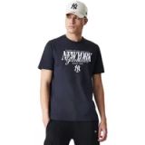 new era New York Yankees MLB Reg Script GRPHC T-shirt