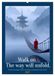 Walk Calvendo Walk on. The way will unfold. (Wall Calendar 2027 DIN A2 portrait), CALVENDO 12 Month Wall Calendar