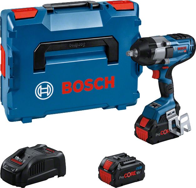 Bosch GDS 18V-1000 C Professional Slagmoersleutel - 1750 RPM - Zwart/Blauw