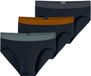 SCHIESSER - Rio-slip - Heren - Assorti 12 - Colorblock - 3 Stuks
