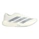 adidas Adizero Evo SL Chaussures de course tissées - Blanc/Argent, Taille 43⅓