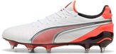 Puma King Ultimate SG Voetbalschoenen Wit Unisex Maat 46