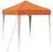 vidaXL - Tente de réception pop-up - 195 x 195 x 245 cm - Orange - Tissu Oxford