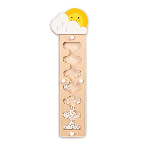 Tender Leaf Toys Rainmaker - Houten Noisy Bead Toy om de regen te Mimic