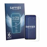 Savvies Screenprotector voor Oppo K14 - Folie Beschermfolie transparant 6 Stuks