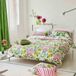 Designers Guild Eleonora Emerald Dekbedovertrek Perkal Katoen Veelkleurig Tweepersoons 140x200 cm