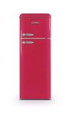 SCHNEIDER CONSUMER SCDD208VHAW Koel-vriescombinatie - Vrijstaand - 211 l - Roze