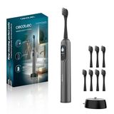 Cecotec ToothCare UltraSonic PlatiniumSwing Elektrische sonische tandenborstel, oscillatie, 50.000 omw/min, 8 borstelkoppen, 5 modi, display, reinigingsrapport, draadloos opladen en etui