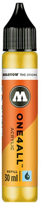 Molotow ONE4ALL - 30ml Gele Navul Inkt op Acrylbasis
