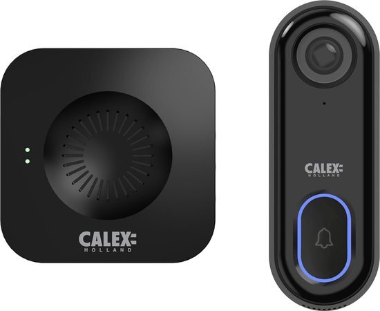 Calex Smart Deurbel met Camera - WiFi Videodeurbel - HD - 1080p